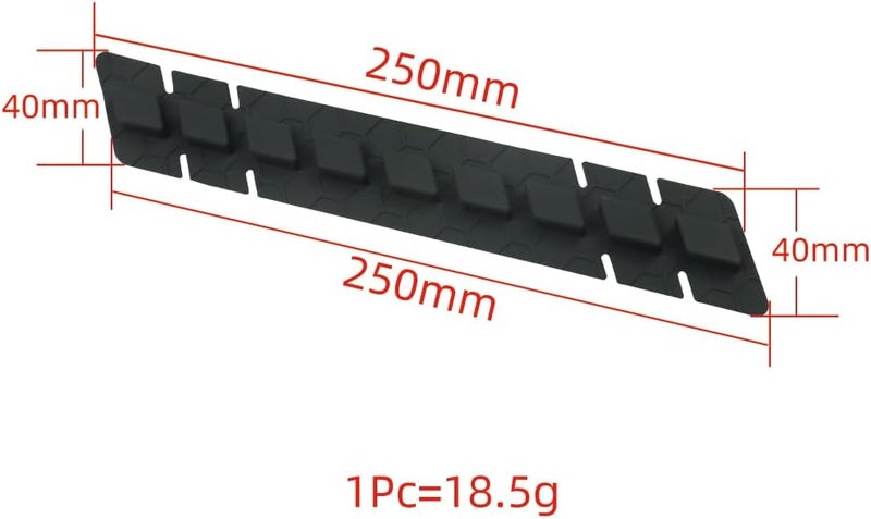 BESNIN Bike Chainstay Protector 2pcs MTB Silicone Chain Stay Frame Guard Protect Your Bike Frame for Most Bicycle (Regular Bike Chainstay Protector) - Image 2